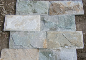 Green Slate,Exterior Walling Chinese Green Mushroom Stone/Cladding Tiles