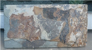 Rusty Slate, Exterior Walling Chinese Rusty Multi-Colored Mushroom Stone/Cladding Tiles