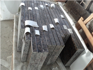 Baltic Brown Granite Building Wall Stone,Nature Stone,Finland Granite Material.3cm Polished Finished with One Long Size Polished