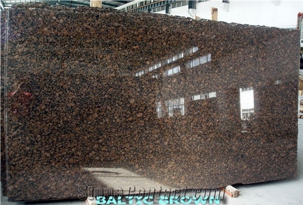 Baltic Brown Granite Half Slabs & Tiles for Floor,Wall Corving, Finland Brown Granite