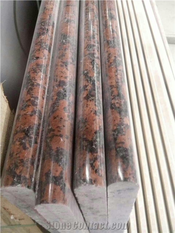 Carmen Red Granite Polished 2,3cm Step & Stairs,Finland Nature Stone