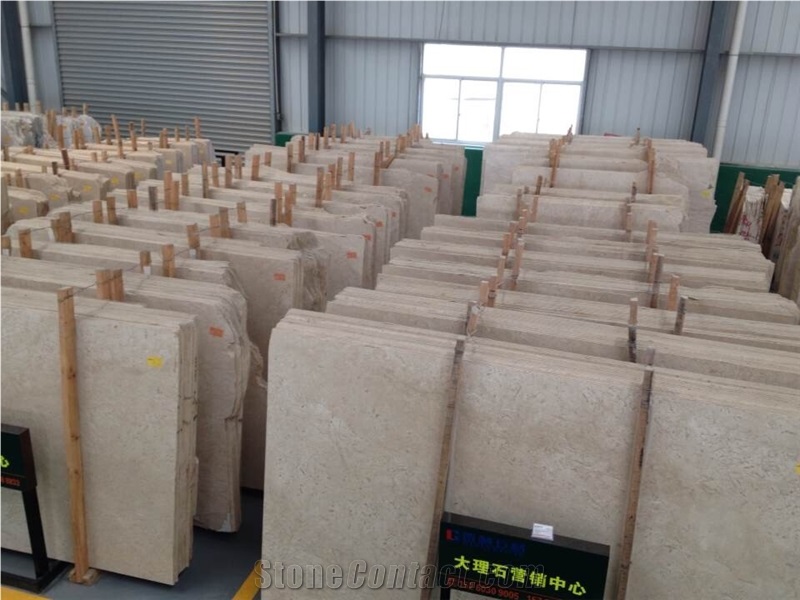 Classic Beige Marble Big Slab & Tile,Floor Covering,Nature Stone,Elegant Beige Marble