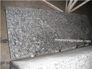 Spray White Granite Kitchen Countertops