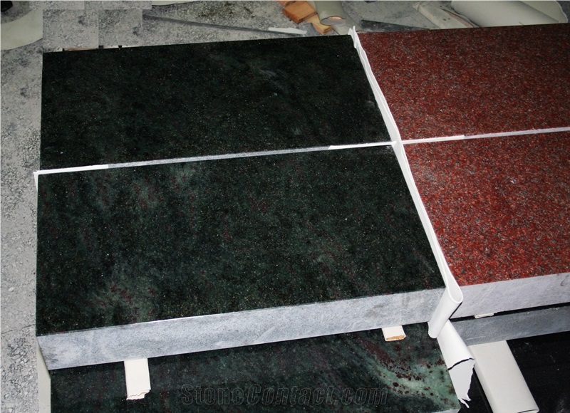 American Marker Tropical Green Granite Monuments