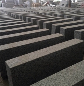 China Grey Granite Flamed Kerbstones