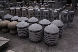 China Grey Granite Garden Lantern Carving, G603 Grey Granite Garden Lanterns China Grey Granite Garden Lantern Carving, G603 Grey Granite Garden Lanterns