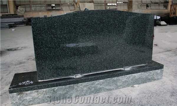 Evergreen Granite American Upright Die and Base Monument