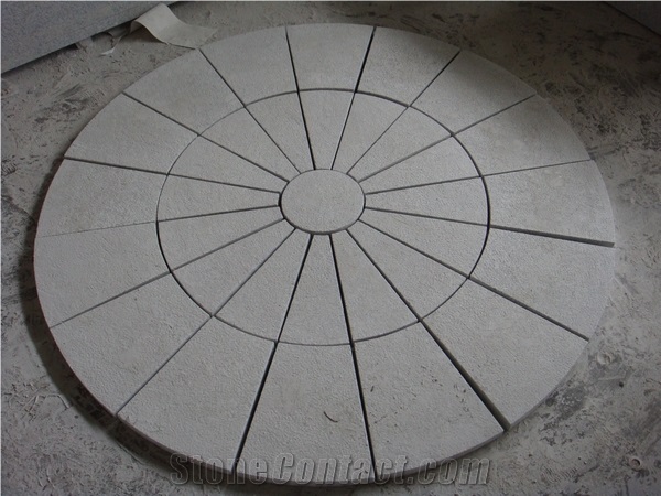 G603 Granite Flamed Rounded Paving Stone