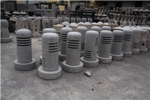 G603 Grey Granite Garden Lanterns
