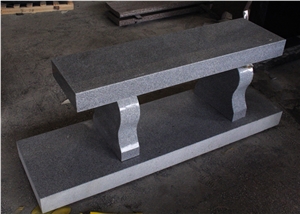 G633 Light Gray Granite Bench Tombstone & Monument G633 Light Gray Granite Bench Tombstone & Monument
