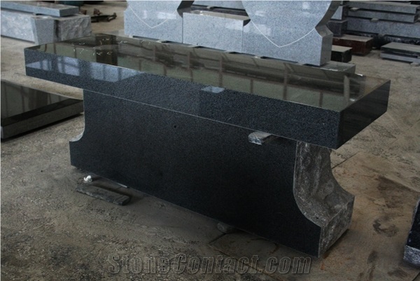 G654 Granite Monument American Memorial Bench