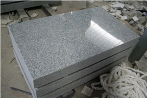 Light Gray G633 Granite American Marker Monument Design