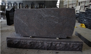 Paradiso Flamed Upright Tombstone & Monument