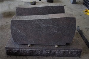 Paradiso Flamed Upright Tombstone & Monument