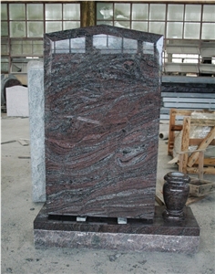 Paradiso Polished Upright Tombstone & Monument