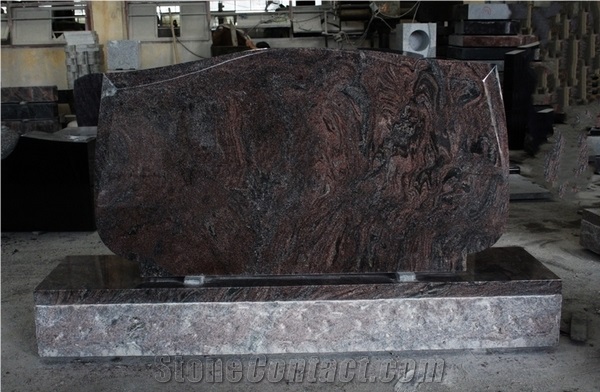 Paradiso Polished Upright Tombstone & Monument