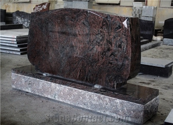 Paradiso Polished Upright Tombstone & Monument