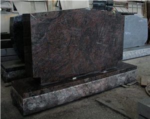 Paradiso Polished Upright Tombstone & Monument