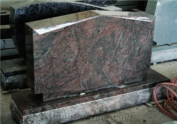 Paradiso Polished Upright Tombstone & Monument