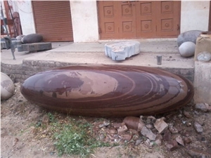 River Stone Landscapping Shiva Lingam