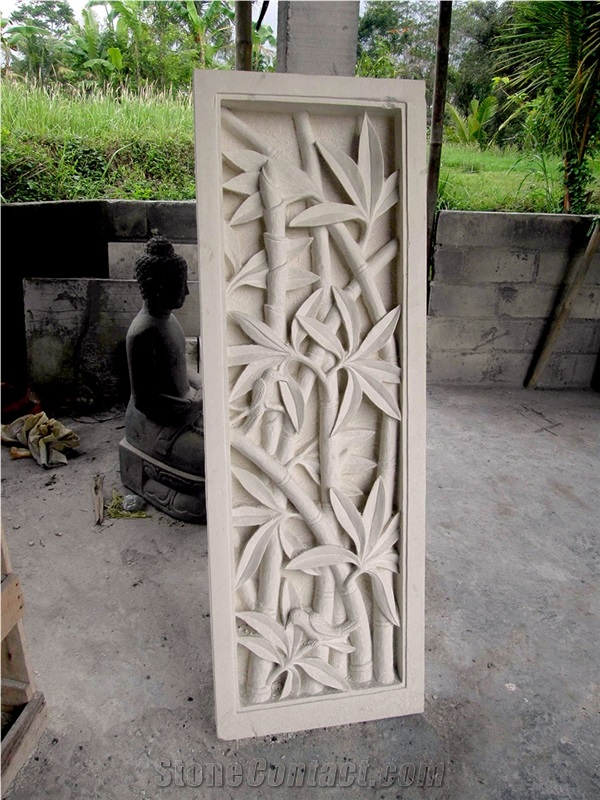 Sandstone Wall Hanging Art Wall Sunken Relief