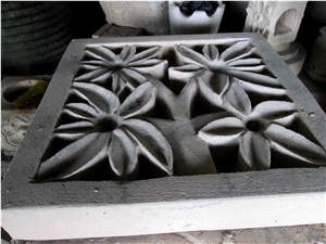 Sandstone Wall Hanging Art Wall Sunken Relief