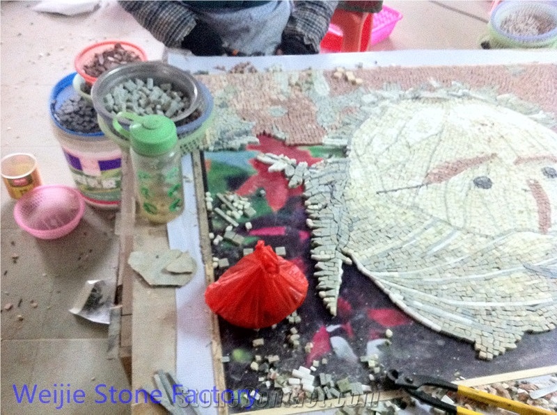 Marble Mosaic Medallion