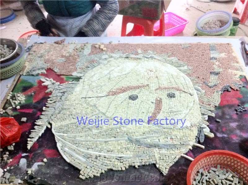 Marble Mosaic Medallion