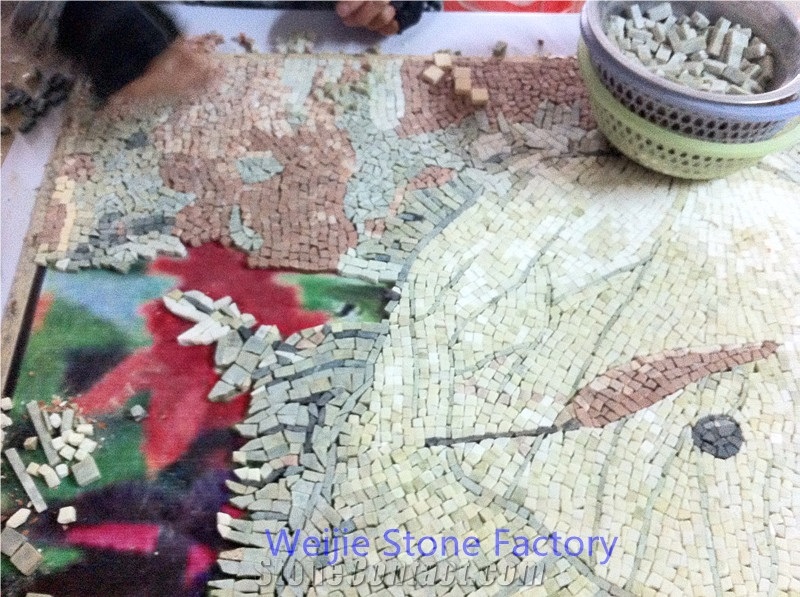 Marble Mosaic Medallion