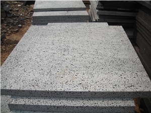 Lava Paving Stone Slabs & Tiles, Viet Nam Black Basalt