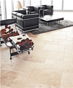 Travertino Tuscany Beige Roman Pattern, Floor Tiles