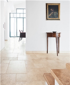 Travertino Tuscany Beige Roman Pattern, Floor Tiles