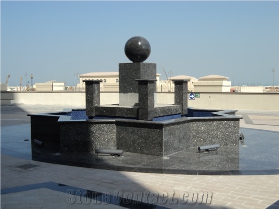 Desert Green Granite Fountain