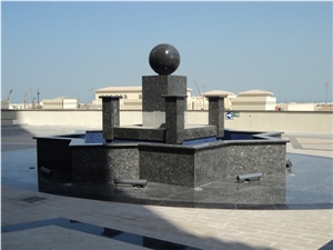 Desert Green Granite Fountain