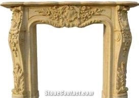 Australian Sandstone Fireplace