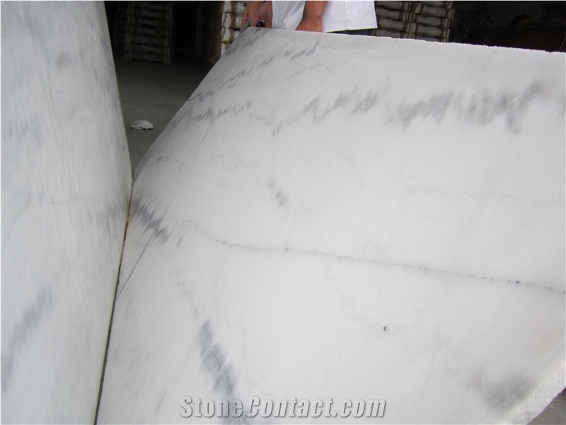 Bianco Carrara Marble Slabs & Tiles, Italy White Marble