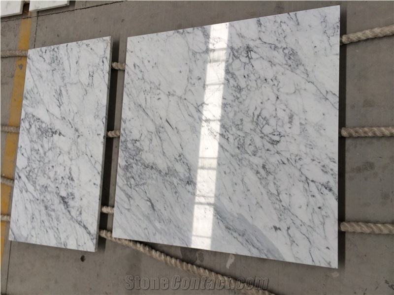 Bianco Carrara Marble Slabs & Tiles, Italy White Marble