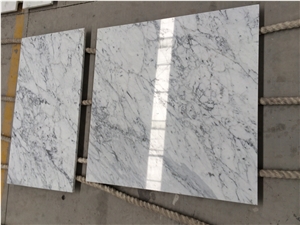 Bianco Carrara Marble Slabs & Tiles, Italy White Marble