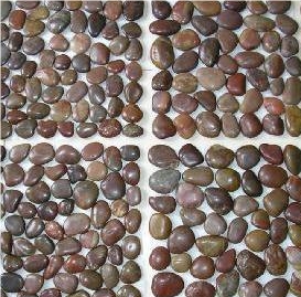 Brown Marble Pebble Stone,Natural Brown Marble Polished River Stone,Brown Gravels