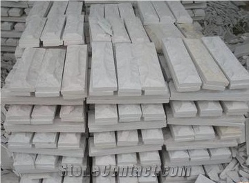 China White Sandstone Mushroom Stone