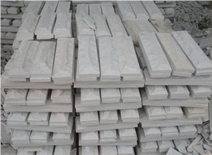 China White Sandstone Mushroom Stone