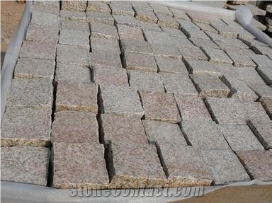 Chinese Colorful Granite Cube Stone & Paver