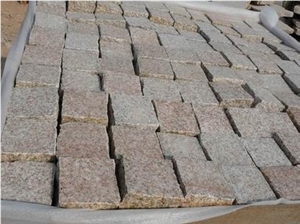 Chinese Colorful Granite Cube Stone & Paver