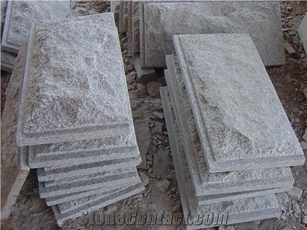 G603 Granite Mushroom Stone,Padang Grey Mushroom Wall Cladding,China Grey Walling