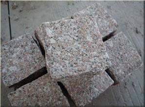G648 Red Granite Paving Stone