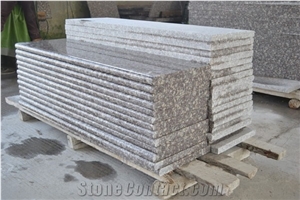 G664 Granite Stairs & Steps,Luoyuan Red Granite Polished Stairs,Own Factory G664 Granite Steps