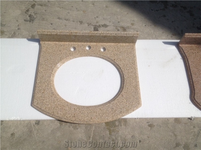 G682 Granite Bath Tops
