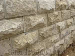 G682 Granite Mushroom Stone,Rusty Yellow Mushroom Wall Cladding,Sunset Golden Walling