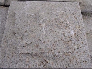 G682 Granite Mushroom Stone,Rusty Yellow Mushroom Wall Cladding,Sunset Golden Walling