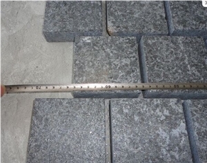 G684 Black Basalt Cube Stone,G684 Fuding Black Basalt Machine Cut Paving Stone,Impala Black Cobble Stone